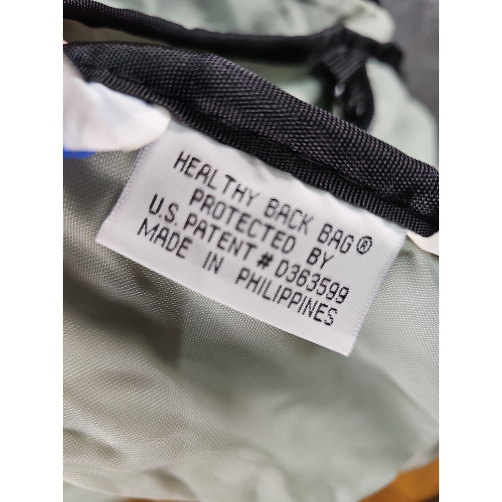 AmeriBag 19" Healthy Back Bag Tote®, Distressed Nylon, Black - Picture 9 of 16